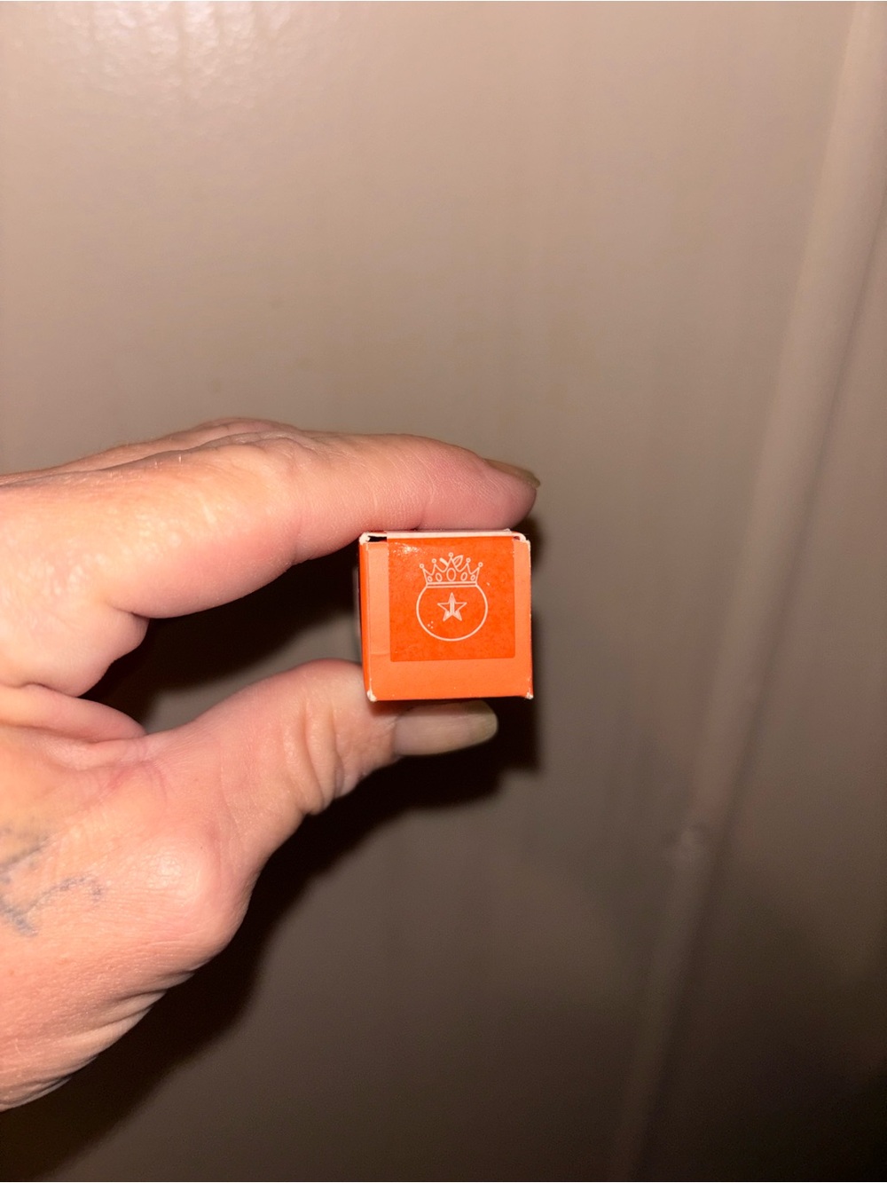 Jeffree Star Orange Lipstick Box